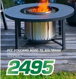 Coop Byggmix FCC VOLCANO BORD TIL BÅLTØNNE tilbud