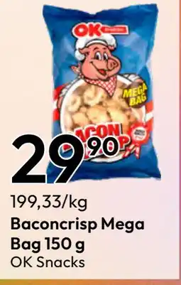 Gigaboks Baconcrisp Mega Bag tilbud