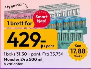 Monster 24 x 500 ml