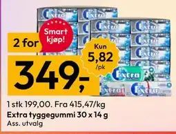 Gigaboks Extra tyggegummi tilbud