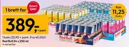 Gigaboks Red Bull 24 x 250 ml tilbud