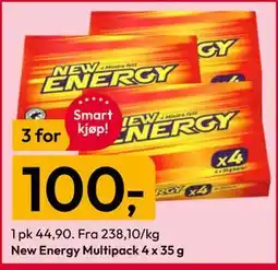 Gigaboks New Energy Multipack tilbud