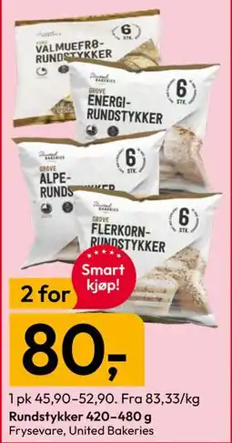 Gigaboks Rundstykker tilbud