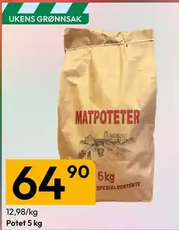Gigaboks Potet 5 kg tilbud