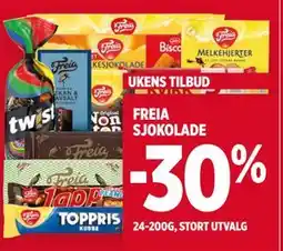 Meny FREIA SJOKOLADE tilbud