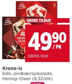 Meny Krone-is tilbud