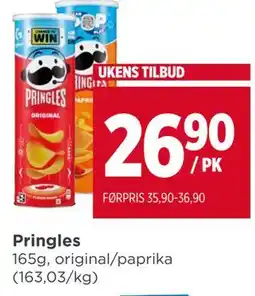 Meny Pringles tilbud