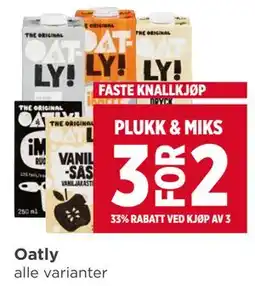 Meny Oatly tilbud