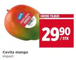 Meny Cevita mango tilbud