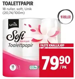 Meny TOALETTPAPIR tilbud