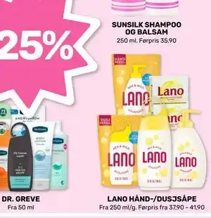 LANO HÅND-/DUSJSÅPE