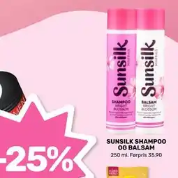 Matkroken SUNSILK SHAMPOO OG BALSAM tilbud