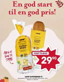 Matkroken COOP SUPERBRØD tilbud