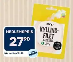 Matkroken coop KYLLINGFILET NATURELL tilbud