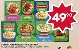 Coop Marked FJORDLAND MIDDAGSFAVORITTER tilbud