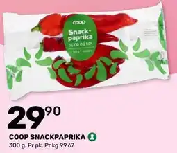 Matkroken COOP SNACKPAPRIKA tilbud