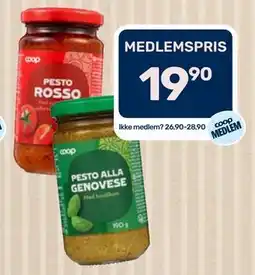 Matkroken Coop Pesto, Medlemspris tilbud