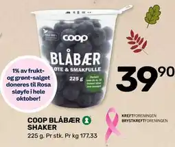 Coop Marked COOP BLÅBÆR SHAKER tilbud
