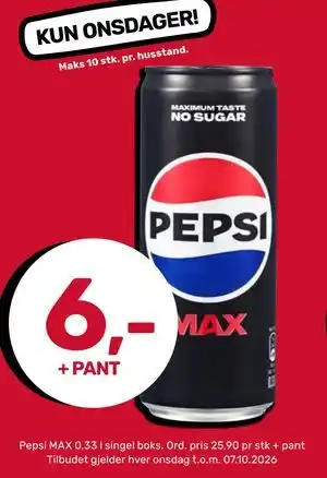Pepsi MAX