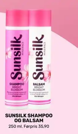 Coop Marked SUNSILK SHAMPOO OG BALSAM tilbud