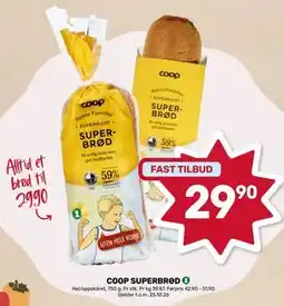 Coop Marked COOP SUPERBRØD tilbud