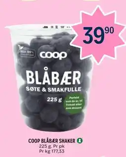 Coop Prix COOP BLÅBÆR SHAKER tilbud