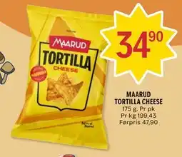 Coop Prix MAARUD TORTILLA CHEESE tilbud