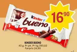 Coop Prix KINDER BUENO tilbud