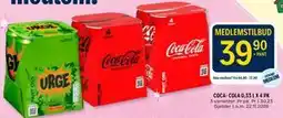 Coop Prix COCA- COLA 0,33 L X 4 PK, Medlemspris tilbud