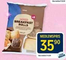 Coop Prix Coop Mixed Breakfast Rolls tilbud
