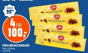 FREIA MELKESJOKOLADE