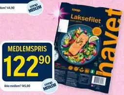 Coop Prix Coop Laksefilet tilbud