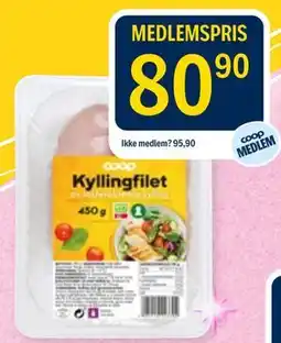 Coop Prix Coop Kyllingfilet tilbud