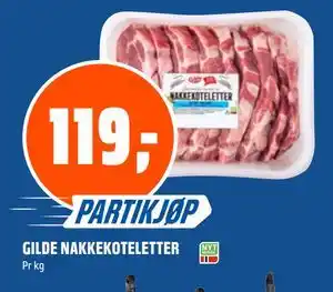 GILDE NAKKEKOTELETTER