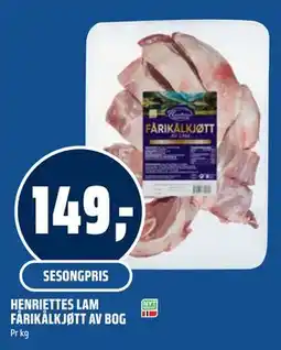 Coop Obs HENRIETTES LAM FÅRIKÅLKJØTT AV BOG tilbud