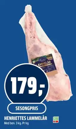 Coop Obs HENRIETTES LAMMELÅR tilbud