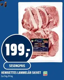Coop Obs HENRIETTES LAMMELÅR SKIVET tilbud