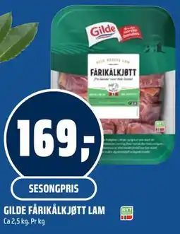 Coop Obs GILDE FÅRIKÅLKJØTT LAM tilbud