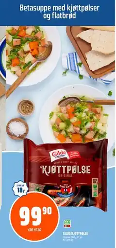 Coop Obs GILDE KJØTTPØLSE tilbud