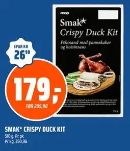 Coop Obs SMAK* CRISPY DUCK KIT tilbud