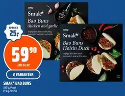 Coop Obs SMAK* BAO BUNS tilbud