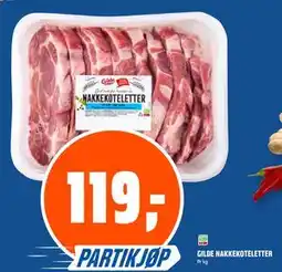 Coop Obs GILDE NAKKEKOTELETTER tilbud