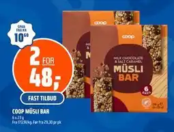 Coop Obs COOP MÜSLI BAR tilbud