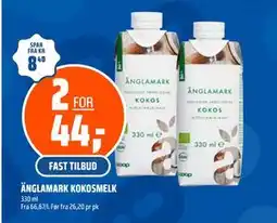 Coop Obs ÄNGLAMARK KOKOSMELK tilbud