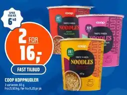 Coop Obs COOP KOPPNUDLER tilbud