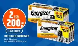 Coop Obs BATTERIER ENERGIZER tilbud