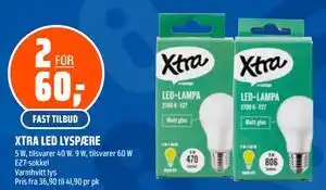 Coop Obs XTRA LED LYSPÆRE tilbud