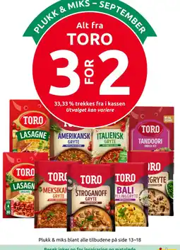 Joker Toro gryter tilbud