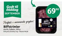 Joker Folkets Biffstrimler tilbud