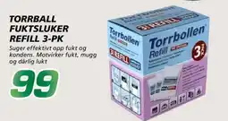 Coop Byggmix Torrball fuktsluker refill tilbud